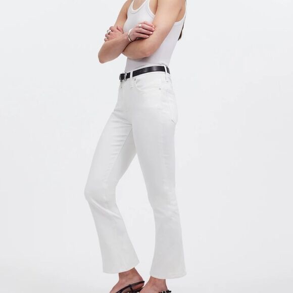 Madewell Kick Out Crop Jeans - Picture 3 of 8